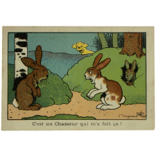 Cartes réclame. Extrait Picard. Animaux. 