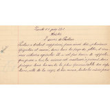 Cahier journalier / Ecole de Prissac.