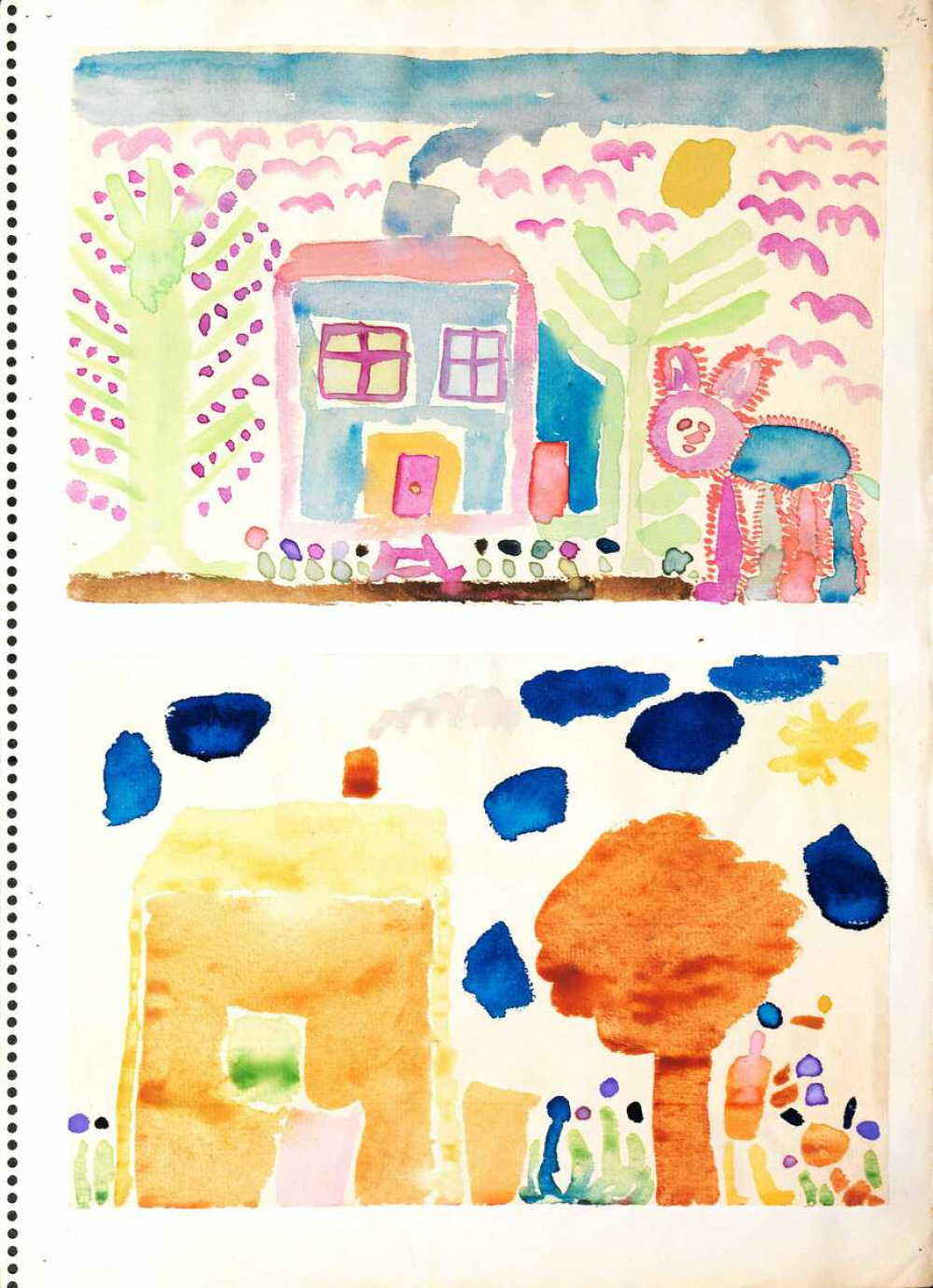 Les Maisons. 