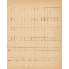 Cahier d'écriture