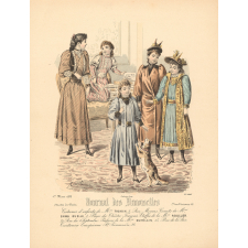 Costumes féminins. Modèles. 