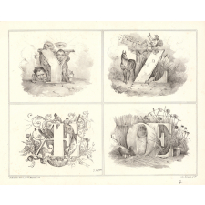 Alphabet et chiffres récréatifs.