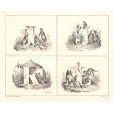 Alphabet et chiffres récréatifs.