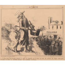 Ce bon Charlemagne prenant la peine de descendre sur la terre au mois de janvier de chaque année....