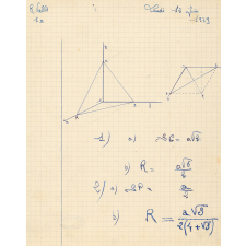 Exercice de mathématiques