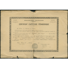 Certificat d'aptitude pédagogique