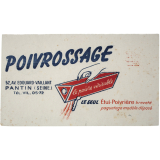 Buvard publicitaire. Poivrossage.