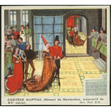 Image d'histoire - Enluminure - Cortège nuptial (Renaut de Montauban, manuscrit du XVe siècle)