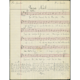 Cours de chant. 