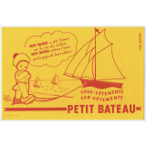 Buvard publicitaire. Petit Bateau. 