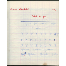 Cahier du jour