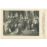 Collection de Cartes Postales classées méthodiquement pour l'Enseignement de l'Histoire et accompagnées d'une notice  explicative rédigée sous la forme d'une leçon s'adressant à des enfants - Napoléon empereur.