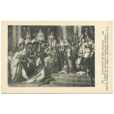 Collection de Cartes Postales classées méthodiquement pour l'Enseignement de l'Histoire et accompagnées d'une notice  explicative rédigée sous la forme d'une leçon s'adressant à des enfants - Napoléon empereur.