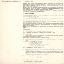 Imaginations pour l'expression corporelle. .