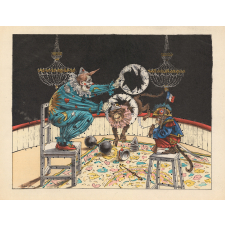 Numéro de cirque. 