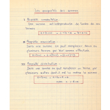 Cahier de théorèmes et propriétés
