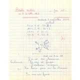 Cahier du jour