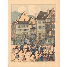 Comment à Saverne, quarante-deux ans après l'annexion, Herr Oberleutnant v. Forster fit l'emplette d'un paquet de chocolat.