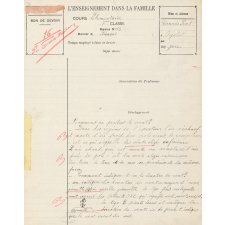 Devoir de sciences