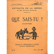 Que sais-tu ? (contes)