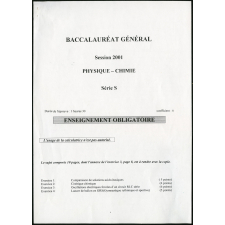 Baccalauréat Général - Sujet de physique-chimie - Série S