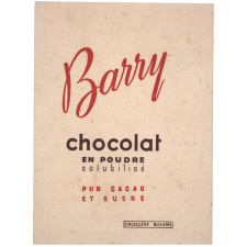 Buvard Publicitaire. Chocolat Barry.