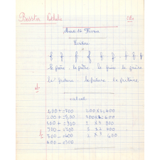 Cahier du jour