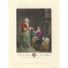 La nourrice et l'enfant.