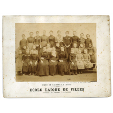 Ecole laïque de filles, ville de l'Arbresle.