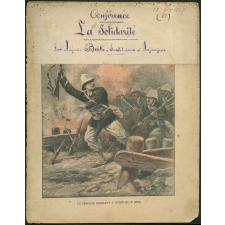 Conférence populaire. 12 novembre 1897. La Solidarité