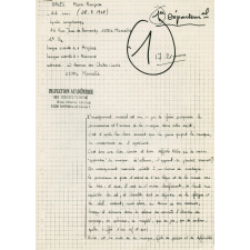 Concours de la journée européenne des écoles. Année scolaire 1984-1985. Travaux écrits.
