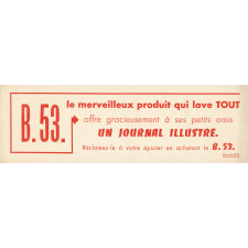 Buvard : B.53