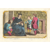 Opus Misericordiae Spiritualis docere Ignorantes. La segunda Obra de Miricordia Spirituale Ensenar al que no sabe.