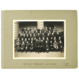 Photo de groupe, Ecole Turgot, Paris. 