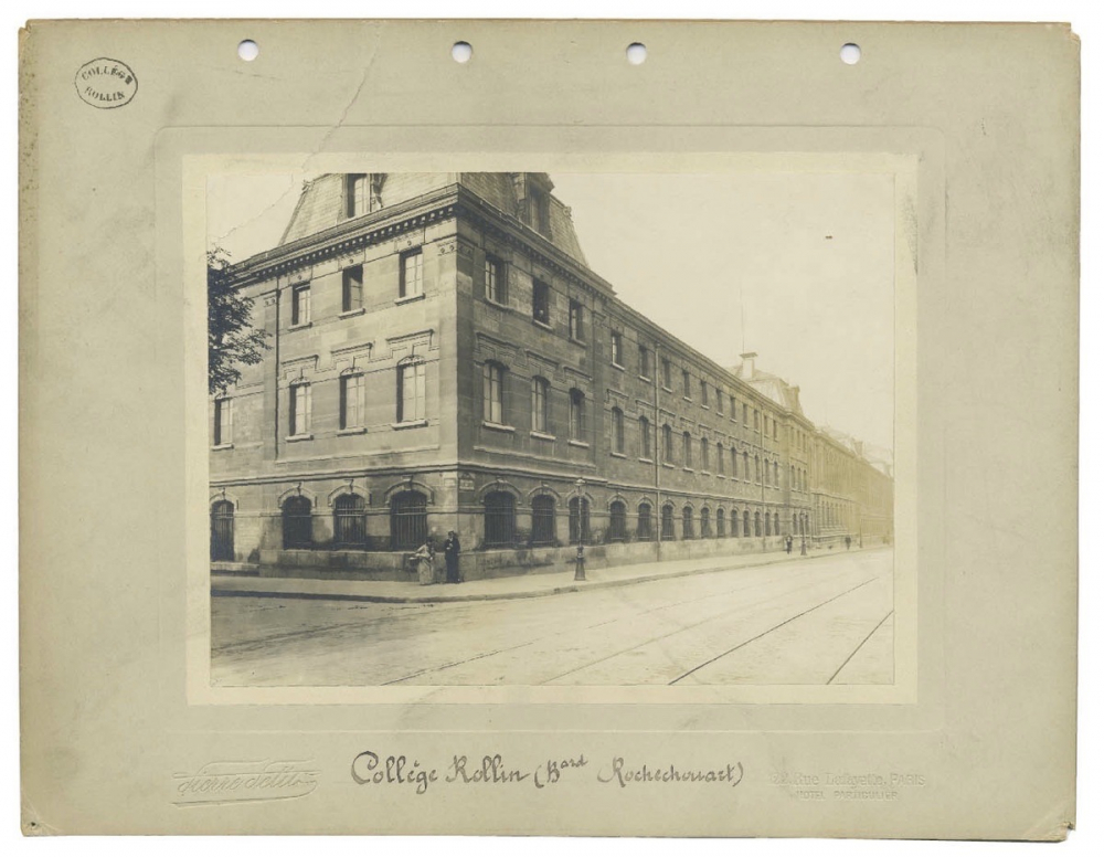 Collège Rollin, Paris, (Avenue Trudaine).