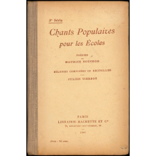 Chants populaires pour les écoles. 3e série