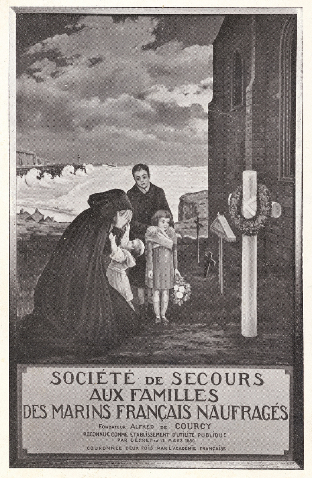 Société de secours aux familles des marins français naufragés.