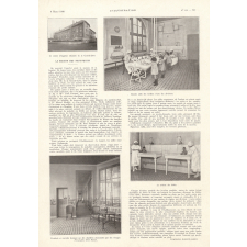 La maison des tout-petits. Un centre modèle d'hygiène infantile dans l'île de la Grande-Jatte, près de Paris.