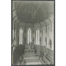Lycée de jeunes filles de Douai. La chapelle, la façade côté jardin et le jardin.