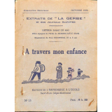 À travers mon enfance