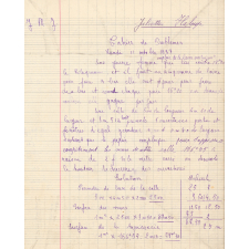 Cahier de problèmes