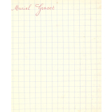Cahier de leçons