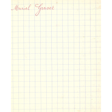 Cahier de leçons