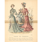 Costumes féminins. Modèles. 