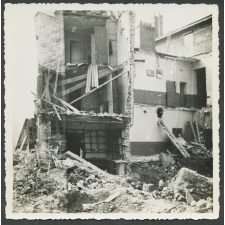 Ecole Michelet bombardée