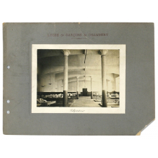 Lycée de garçons de Chambéry, réfectoire, parloir, cuisine et dortoir.