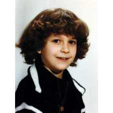 Photo portrait d'un écolier. 