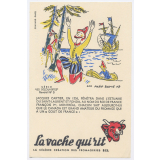Buvard publicitaire. La vache qui rit. Jacques Cartier. 