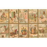 Alphabet. Cartes alphabétiques. 