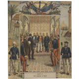 Une Réception au Bardo - Les colonies françaises n°19.
